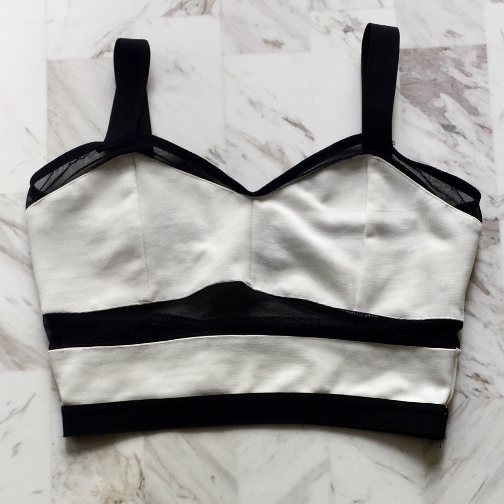 Mesh Crop Top